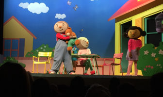 Spectacle de Noël pour Camille : Tchoupi
