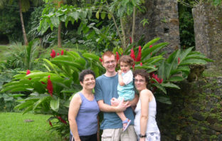 Décembre 2005 : La Martinique à Noël en famille