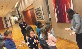 Janvier 2020 : Visite scolaire de la collection d’art de la Société Générale