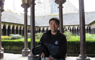 Septembre 2007 : Visite de Newton en France