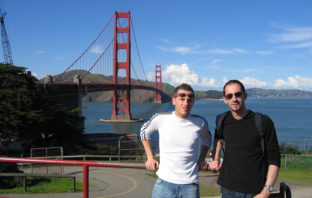 Février 2005 : Visite de Manu et Bruno à Los Angeles et San Francisco, LA