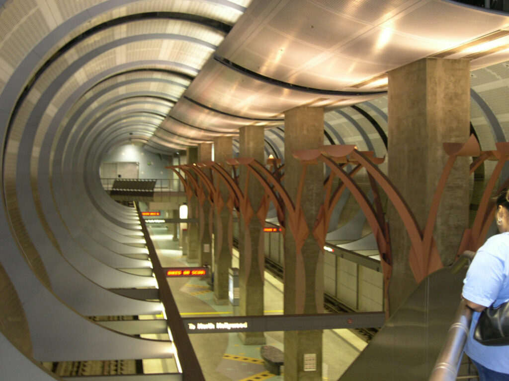 Juillet 2006 : Visite du Metro de Los Angeles, CA